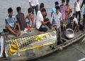 তেঁতুলিয়া নদীর মাঝখানে আটকা পড়া ১৯ পিকনিকযাত্রী উদ্ধার