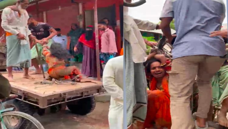 দশমিনায় মধ্যযুগীয় কায়দায় গৃহবধুকে নির্যাতন, স্বামী ও শ্বশুর গ্রেফতার