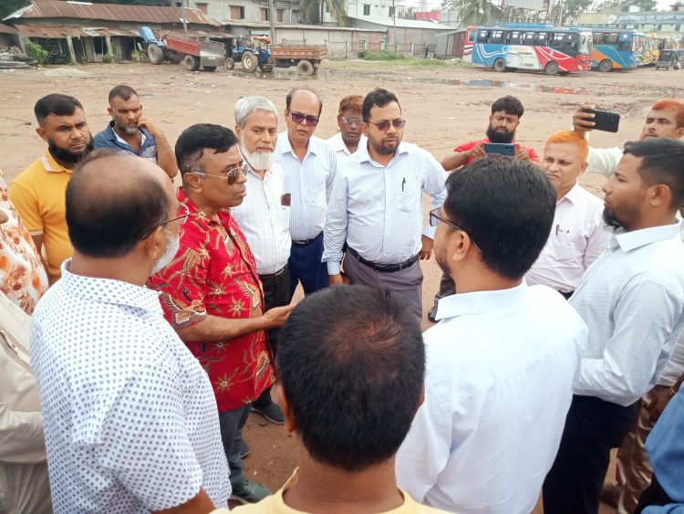 পটুয়াখালী পৌরসভার উন্নয়ন কার্যক্রমে সন্তোষ পরিকল্পনা কমিশনের