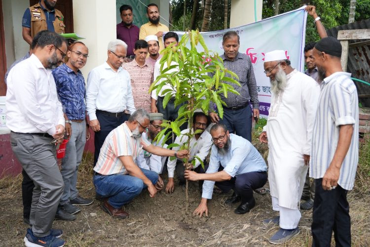 পবিপ্রবি’র উপাচার্যকে সৃজনী বিদ্যানিকেতনের সংবর্ধনা, দায়িত্ব হস্তান্তর ও বৃক্ষরোপণ কর্মসূচি অনুষ্ঠিত