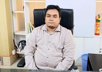দুমকিতে নবাগত ইউএনও আব্দুল্লাহ খায়রুল ইসলাম চৌধুরীর যোগদান