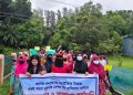 একই বছরে দুইবার সেশন ফি বাতিলের দাবিতে পটুয়াখালী সরকারি কলেজের শিক্ষার্থীদের মানববন্ধন ও অবস্থান কর্মসূচি