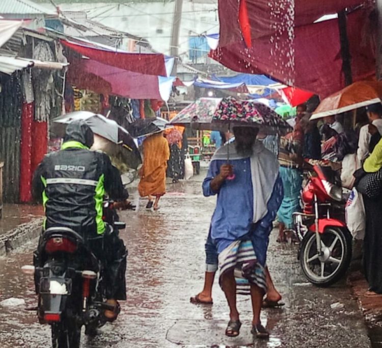 টানা বৃষ্টিতে কাউখালীতে জনজীবন বিপর্যস্ত, কর্মহীন রিকশাচালক-দিনমজুর, দুর্ভোগে এইচএসসি পরীক্ষার্থীরা
