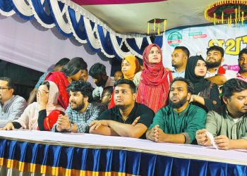 মোংলা নদীতে ঝুলন্ত সেতু ও মোংলা-খুলনা সড়ক চার লেন করতে কাজ করবে এমসিপি: হাসনাত আব্দুল্লাহ​।