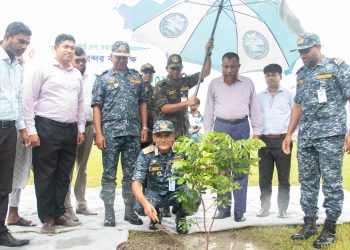 সবুজ উপকূল গড়ার অভিযানে পায়রা বন্দর: ৩০ হাজার বৃক্ষরোপণ কর্মসূচির উদ্বোধন
