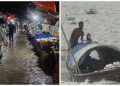 দশমিনায় উত্তাল নদীতেও মিলছে না ইলিশ, হতাশ জেলেরা; ফাঁকা মাছের বাজার