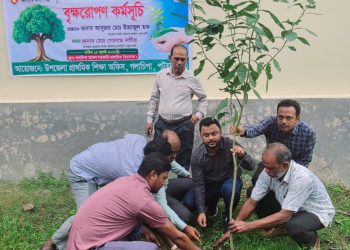 প্রকৃতি বাঁচাতে বৃক্ষ রোপণই পৃথিবীর প্রাণ” — ইউএনও আবুজর মোঃ ইজাজুল হক