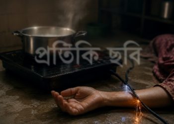 ম্যাজিক চুলায় রান্নার সময় বিদ্যুৎস্পৃষ্টে গৃহবধূর মৃত্যু, পঞ্চগড়ে শোক