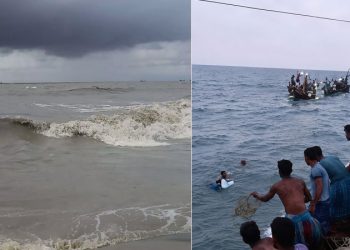 কুয়াকাটা সংলগ্ন বঙ্গোপসাগরে চার দিনে তিন ট্রলারডুবি, নিখোঁজ ১৩ জেলে