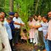 কাউখালীতে শিক্ষা প্রতিষ্ঠানে ইউএনও’র সুপারি গাছের চারা রোপণ