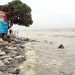 দ্রুত ছোট হয়ে আসছে কুয়াকাটা সৈকত, সাগরের উত্তাল ঢেউ গিলে খাচ্ছে স্থাপনা