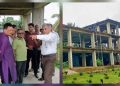 কাউখালীতে ৩ বছরেও শেষ হয়নি সাইক্লোন সেন্টারের কাজ, পরিদর্শনে জলবায়ু ট্রাস্টের এমডি