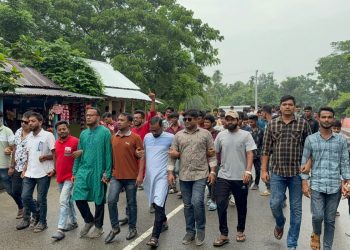 দুমকিতে ছাত্রদলের সমাবেশ, ‘নাশকতার বিরুদ্ধে ঐক্যবদ্ধ থাকার’ আহ্বান