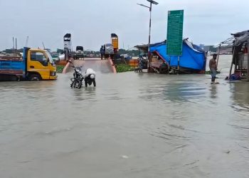 নিম্নচাপের প্রভাবে জোয়ারের পানি বৃদ্ধি, গলাচিপা-রাঙ্গাবালীর নিচু এলাকা প্লাবিত