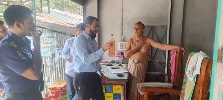 মির্জাগঞ্জে ভ্রাম্যমাণ আদালতের অভিযানে দুই প্রতিষ্ঠানকে অর্থদণ্ড