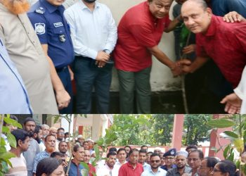 গলাচিপা মাধ্যমিক বালিকা বিদ্যালয়ে জেলা পরিষদ প্রশাসকের বৃক্ষরোপণ ও ৫ শতাধিক শিক্ষার্থীর মাঝে চারা বিতরণ
