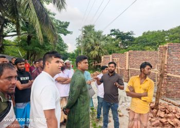 কলাপাড়ায় খাস জমিতে অবৈধ স্থাপনা নির্মাণ, এক ব্যক্তির এক মাসের কারাদণ্ড