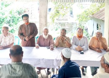 চেয়ারম্যান প্রার্থী বীর মুক্তিযোদ্ধা হাকিম কাজীর নির্বাচনী সভা