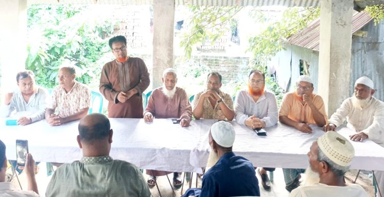 চেয়ারম্যান প্রার্থী বীর মুক্তিযোদ্ধা হাকিম কাজীর নির্বাচনী সভা