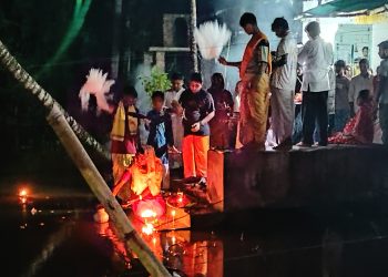 মঙ্গলদীপের আলোয় মির্জাগঞ্জে উৎসবের সূচনা, শুরু ৮ দিনের আনন্দমেলা