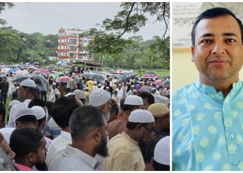 নিজ বাড়িতে চিরনিদ্রায় শায়িত আওয়ামী লীগ নেতা মনির খান