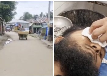 কলাপাড়ায় দোকানপাট বন্ধ, ব্যবসায়ীদের দুই গ্রুপের সংঘর্ষে আহত ১০
