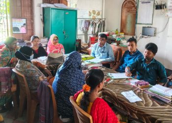 পটুয়াখালী টাউন জৈনকাঠি সরকারি প্রাথমিক বিদ্যালয়ে শিক্ষার মানোন্নয়নে ‘অভিজ্ঞতামর্শ সভা’