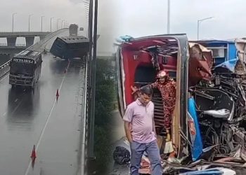 পদ্মা সেতুর মাওয়া প্রান্তে ভয়াবহ দুর্ঘটনা নিয়ন্ত্রণ হারিয়ে উল্টে গেল বাস, নারী-শিশুসহ আহত ৮
