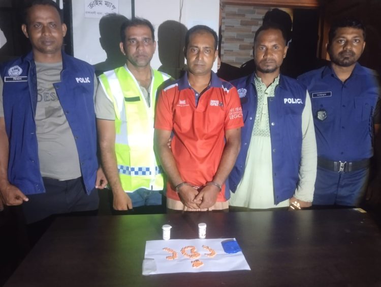 পটুয়াখালীতে ১৫১ পিস ইয়াবাসহ যুবক গ্রেফতার