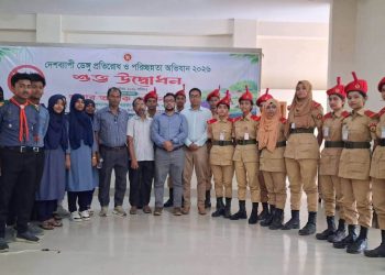 বাউফলে ডেঙ্গু প্রতিরোধ ও পরিচ্ছন্নতা অভিযান শুরু
