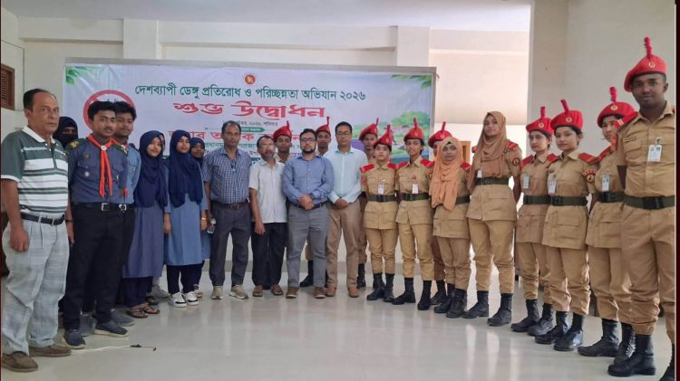 বাউফলে ডেঙ্গু প্রতিরোধ ও পরিচ্ছন্নতা অভিযান শুরু