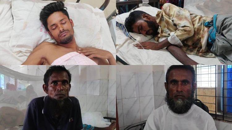 সাগরে জাল ফেলতে চাঁদা দাবি, না দেওয়ায় হামলা; আহত ৪ জেলে