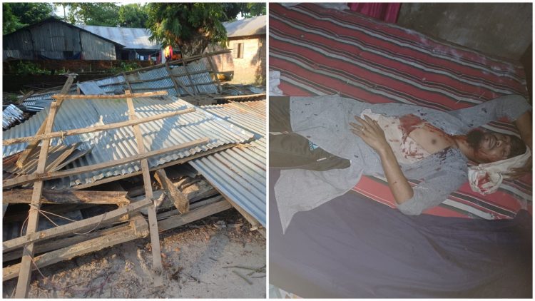 পটুয়াখালীতে বীর মুক্তিযোদ্ধার বাড়িতে হামলা-ভাঙচুর, ৪ জনকে রক্তাক্ত জখম; থানায় মামলা