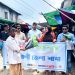 পলিথিনের বিকল্প হিসেবে পটুয়াখালীতে বসুন্ধরা শুভসংঘের কাপড়ের ব্যাগ বিতরণ