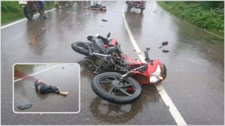 পটুয়াখালী-কুয়াকাটা মহাসড়কে বাসের ধাক্কায় মোটরসাইকেল আরোহী নিহত