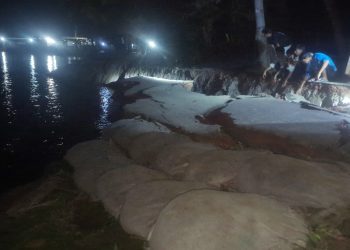 দশমিনায় তেঁতুলিয়ার তীব্র স্রোতে নদীর ভাঙন ২০টি কবর বিলীন,চরম আতংকে বাসিন্দারা