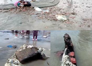 কুয়াকাটা সৈকতে ছড়িয়ে ছিটিয়ে কংক্রিট-ইট, বাড়ছে পর্যটক ভোগান্তি