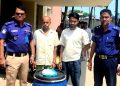 গলাচিপায় পুলিশের অভিযানে ১৩৫ লিটার মদ ও গাঁজাসহ পিতা-পুত্র আটক।