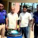 গলাচিপায় পুলিশের অভিযানে ১৩৫ লিটার মদ ও গাঁজাসহ পিতা-পুত্র আটক।