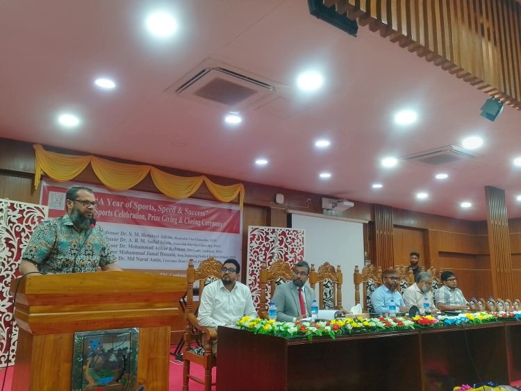 খেলাধুলার শৃঙ্খলাই গড়ে তুলবে আগামী দিনের সফল নেতৃত্ব: পবিপ্রবি উপাচার্য