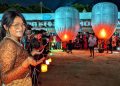 প্রবারণা পূর্ণিমায় রাখাইন পল্লীতে ফানুস উৎসব, নেই আগের জৌলুস