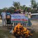 কাউখালীতে সন্ধ্যা নদীতে বিশেষ অভিযান: সাড়ে ৮ হাজার মিটার অবৈধ জাল জব্দ ও ধ্বংস