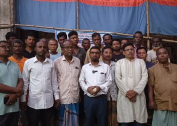 দেবীগঞ্জে প্রতিমা ভাঙচুর, বিচারের দাবিতে সম্প্রীতির ডাক