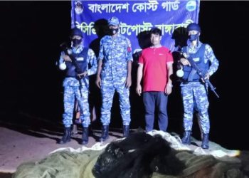 রাঙ্গাবালীতে নিষেধাজ্ঞা অমান্য করে ইলিশ শিকার, চারজনের কারাদণ্ড