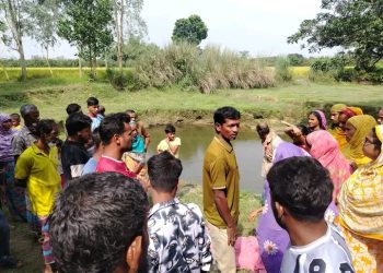 বালিয়াডাঙ্গীতে পুকুর থেকে অন্তঃসত্ত্বা নারীর মরদেহ উদ্ধার