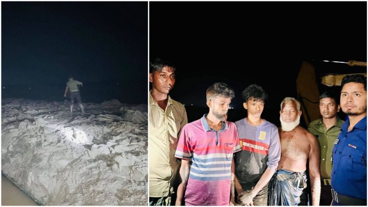বাকেরগঞ্জে অবৈধ বালু উত্তোলন ও মাটি কাটার বিরুদ্ধে অভিযান, জরিমানা ও কারাদন্ড
