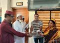 নাগেশ্বরীতে প্রধানমন্ত্রীর শারদীয় দুর্গোৎসবের উপহার সামগ্রী বিতরণ