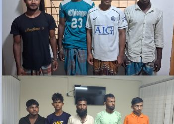 দশমিনায় পৃথক দুই দিনের অভিযানে ১১ জেলে আটক: ৬ জনকে কারাদন্ড