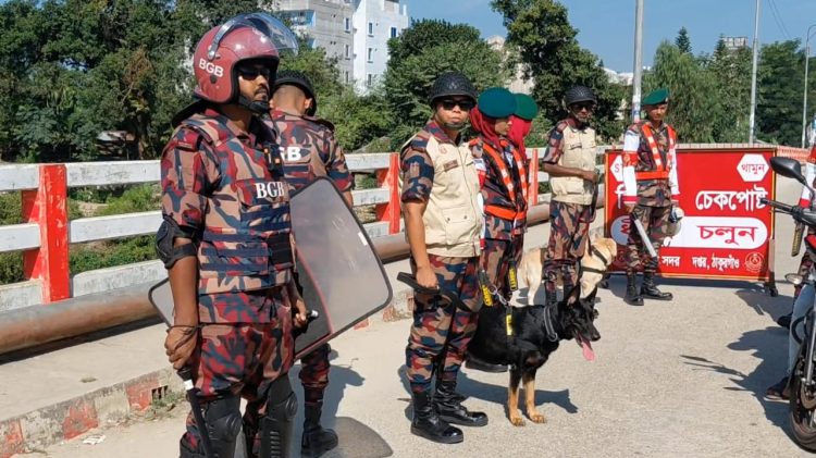 ঠাকুরগাঁও-১ আসনের উপনির্বাচনে ভোটারদের নিরাপত্তা নিশ্চিত করতে ২১ প্লাটুন বিজিবি মোতায়েন