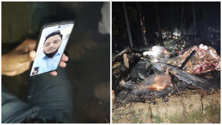 অগ্নিকাণ্ডে ক্ষতিগ্রস্ত মোশাররফের পাশে এমপি মাসুদ, ভিডিও কলে নিলেন খোঁজখবর
